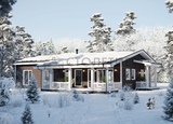Фасад ДК-116 Зима