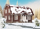 Фасад ДБ-36 Зима