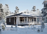 Фасад ДК-134 Зима