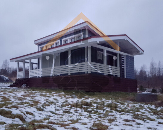 Каркасный дом по индивидуальному проекту в гор. Ланденпохья фото-7