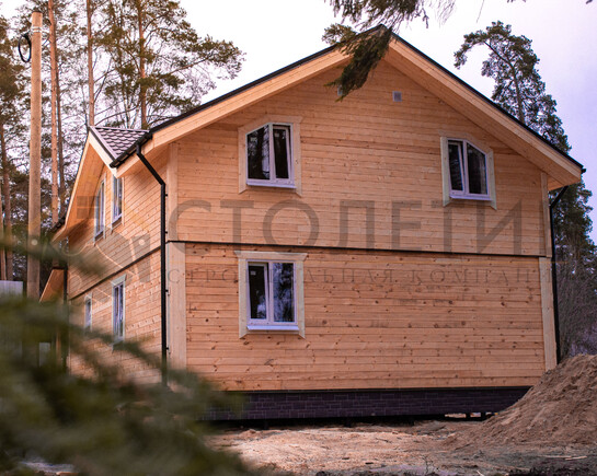 Фото 5 - Брусовый зимний дом по индивидуальному проекту Вырица