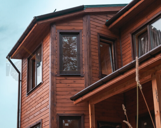 Фото 4 - каркасный зимний дом по индивидуальному проекту в Вырице