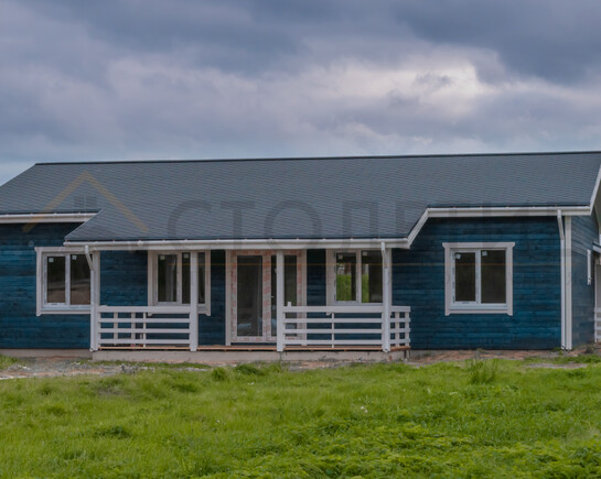 Фото 8 - каркасный одноэтажный зимний дом 8,5 на 10 по индивидальному проекту Деревня Келливере