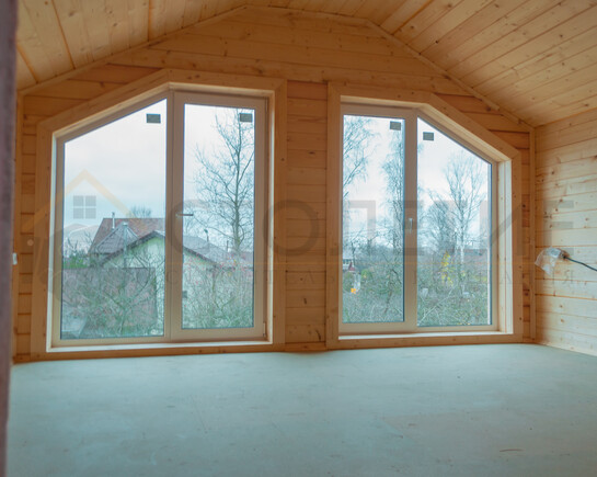 Фото 7 - каркасный зимний дом 8,5 на 12 по проекту ДК-101 Горелово