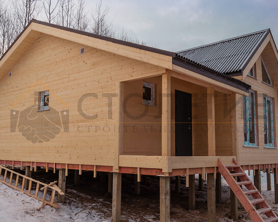 Фото 2 - каркасный зимний дом 9 на 11 по индивидуальному проекту в КП 5 холмов